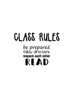 Vinyl Wall Decal Classroom Rules Quote