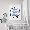 Vinyl Wall Decal Inspirational Song Lyrics Quote with Black Birds Silhouette from The Beatles