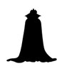 Wicked Queen Silhouette Vinyl Wall Decal