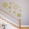 Winter Snowflakes | Bring The Feel of Winter to Your Home Decor with These Vinyl Wall Decal Stickers for The Holidays | Small, Large Sizes | White, Blue, Turquoise