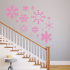 Winter Snowflakes | Bring The Feel of Winter to Your Home Decor with These Vinyl Wall Decal Stickers for The Holidays | Small, Large Sizes | White, Blue, Turquoise