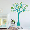 Cute Tree with Leaves Vinyl Decoration