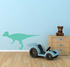 Dino Wall Art - Pachycephalosaurus Dinosaur - Personalized Bedroom Vinyl Wall Decor, Children's Playroom Decoration