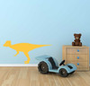 Dino Wall Art - Pachycephalosaurus Dinosaur - Personalized Bedroom Vinyl Wall Decor, Children's Playroom Decoration