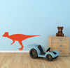 Dino Wall Art - Pachycephalosaurus Dinosaur - Personalized Bedroom Vinyl Wall Decor, Children's Playroom Decoration