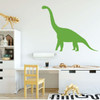 Dinosaur Wall Decals - Brontosaurus Decor - Personalized Dino Wall Art - Vinyl Wall Decals For Children's Room, Playroom, Preschool, Classroom Decoration