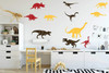 Dinosaur Wall Decals for Boys Room, Kids Playroom, Baby Nursery