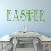 Easter Cross - The Cross of Christ in Easter - Christian Vinyl Wall Art to Decorate Your Home, Office, or Give as a gift