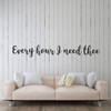 Every Hour I Need Thee Wall Decor