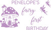 Fairy First Birthday with Name
