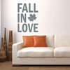Fall Decoration - Fall in Love - Vinyl Wall Decals for the Bedroom, Living Room, or Bathroom