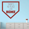 Family Wall Decal - There's No Place Like Home - Vinyl Art for Living Room, Bedroom or Home Decor