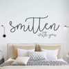 Family Wall Decal ' 'Smitten With You' - Vinyl Sticker Art Decor for Living Room, Bedroom, Entryway or Home Decor