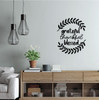Farmhouse Wall Decor - Home Wall Decal - Grateful Thankful Blessed - Perfect for any Kitchen, Family Room, Office or Dining Room -Vinyl Decoration For Living Room, Home Decor Or Family Room- Removable Stickers - Custom Sizes and Colors Fit Any