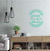 Farmhouse Wall Decor - Home Wall Decal - Grateful Thankful Blessed - Perfect for any Kitchen, Family Room, Office or Dining Room -Vinyl Decoration For Living Room, Home Decor Or Family Room- Removable Stickers - Custom Sizes and Colors Fit Any