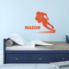 Football Wall Decal - Touch Down - Vinyl Sticker for Boy's Bedroom Decor, Playroom or Game Room Decoration
