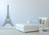 French Wall Decor | Eiffel Tower Vinyl Decal | for Living Room, Bedroom, Office, Kitchen | Small, Large Sizes | Black, White, Brown, Red, Green, Purple, Pink, Gray, Other Colors