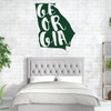 Georgia Wall Decal State Silhouette Vinyl Art for Home Decor, Living Room or Family Room Decoration