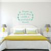 Gratitude Quote Wall Decal - Begin Each Day With a Grateful Heart - Christian, Religious Themed Vinyl Lettering Home Decor