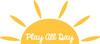 Half Sun 'Play All Day' Playroom Wall Decal for Boy and Girl Kids - Sun Play Room Decor