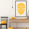 Halloween Decoration - Skeleton Wall Decal - Fall Vinyl Decor for the Home, Office Or Dorm