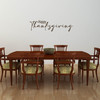 Happy Thanksgiving Wall Sticker