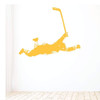 Hockey Wall Decor Vinyl Decal