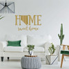 Home Sweet Home State of Nevada Vinyl Wall Art Decal For Living Dining, Family Room, or Entryway Decor