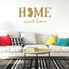 Home Sweet Home State of New Jersey Vinyl Wall Art Decal For Living Dining, Family Room, or Entryway Decor