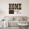 Home Sweet Home State of Wyoming Vinyl Wall Art Decal For Living Dining, Family Room, or Entryway Decor