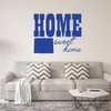 Home Sweet Home State of Wyoming Vinyl Wall Art Decal For Living Dining, Family Room, or Entryway Decor