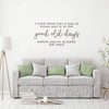Home Vinyl D'cor ' 'Good Old Days' ' Decoration for Bedroom, Living Room Entryway and Hallways ' Available in Small and Large Sizes and 25 Different Bright Colors