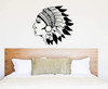 Indian Head Vinyl Wall Decal