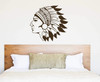 Indian Head Vinyl Wall Decal