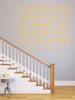 Inspirational Wall Decal - In Move Forward Stay Upright - Bonnie L Oscarson Motivational Quote Vinyl Sticker Design for Home or Bedroom Decor
