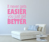 Inspirational Wall Decal - Inspire and Empower Yourself and Those Around You- Vinyl Wall Sticker for your Bedroom, Closet, Bathroom or Playroom