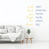 Inspirational Wall Decal - Smile Often - Vinyl Art for Home, Bedroom or Living Room Decor