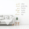 Inspirational Wall Decal - Smile Often - Vinyl Art for Home, Bedroom or Living Room Decor