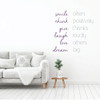 Inspirational Wall Decal - Smile Often - Vinyl Art for Home, Bedroom or Living Room Decor