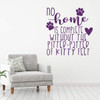 Kitty Feet Quote Vinyl Wall Lettering Design