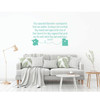 LDS Missionary Gift - Personalized Wall Decal - Alma 17:13 Scripture - Custom Vinyl Decoration for Home, Bedroom, Living Room