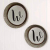 Letter W Decor - 2 Sets of Black Letter W and Polka Dots for Decorating Jack-O-Lanterns, Pumpkin - Fall Decor Vinyl Decals, Holiday Party Favors