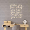 Love Quotes Wall Decor