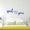 Love Wall Decal - God Gave Me You - Vinyl Bedroom Decor, Home, Living Room or Family Room Decoration