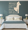 Marriage Quotes Wall Decor - "A Successful Marriage Requires Falling In Love Many Times" Mignon Mclaughlin Vinyl Wall Decal