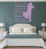 Marriage Quotes Wall Decor - "A Successful Marriage Requires Falling In Love Many Times" Mignon Mclaughlin Vinyl Wall Decal