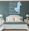 Marriage Quotes Wall Decor - "A Successful Marriage Requires Falling In Love Many Times" Mignon Mclaughlin Vinyl Wall Decal