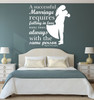 Marriage Quotes Wall Decor - "A Successful Marriage Requires Falling In Love Many Times" Mignon Mclaughlin Vinyl Wall Decal