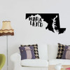 Maryland Wall Decal - State Silhouette Vinyl Art for Home Decor, Living Room or Family Room Decoration