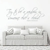 Maya Angelou Inspirational Wall Decal